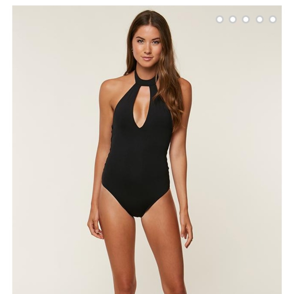 O'Neill hi-neck one piece